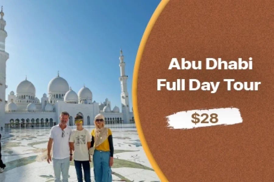 Abu Dhabi: Full-Day City Sightseeing Tour with Grand Mosque