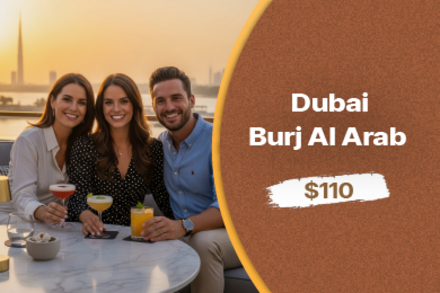 Inside Burj Al Arab: Experience Most Exclusive 7-Star Sunset with Signature Cocktail