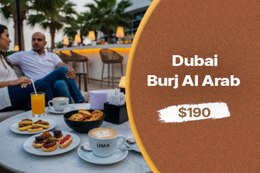 Inside Burj Al Arab: Most Exclusive 7-Star Dinning and UMA Bar Snacks