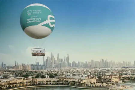 Dubai Balloon Ride: Breathtaking Sunrise Views of The Palm Jumeirah, Atlantis, Royal Atlantis and Dubai Skyline