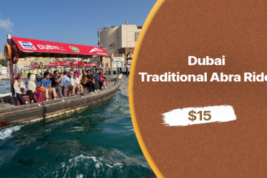 Traditional Abra Ride: A Unique Way to Discover Dubai’s Historic Waterways